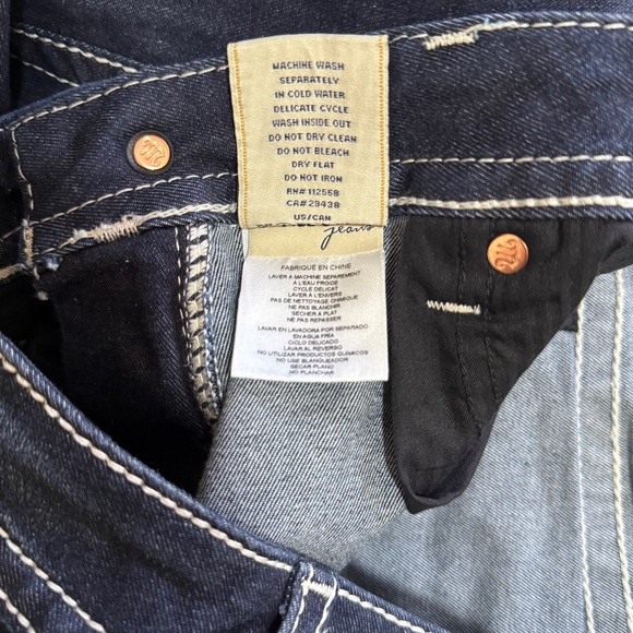 NWOT Miss Me Chloe Bootcut Jeans with Metallic Glitz Faux Flap Pockets Size 32 - Picture 15 of 15